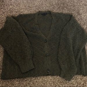 Cropped cardigan